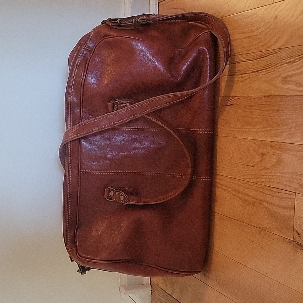 Leather Duffle Bag